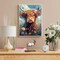 Highland Cow Diamond Painting Kits for Adults,Diamond Art Kits for Beginners 5D Full Drill Diamond Dot,Gem Art Crafts for Adults Wall Decor 12x16inch